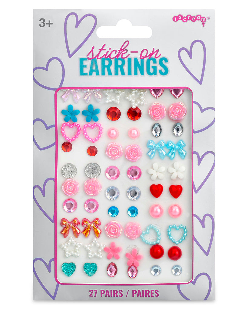iscream Sparkly Stick-On Earrings
