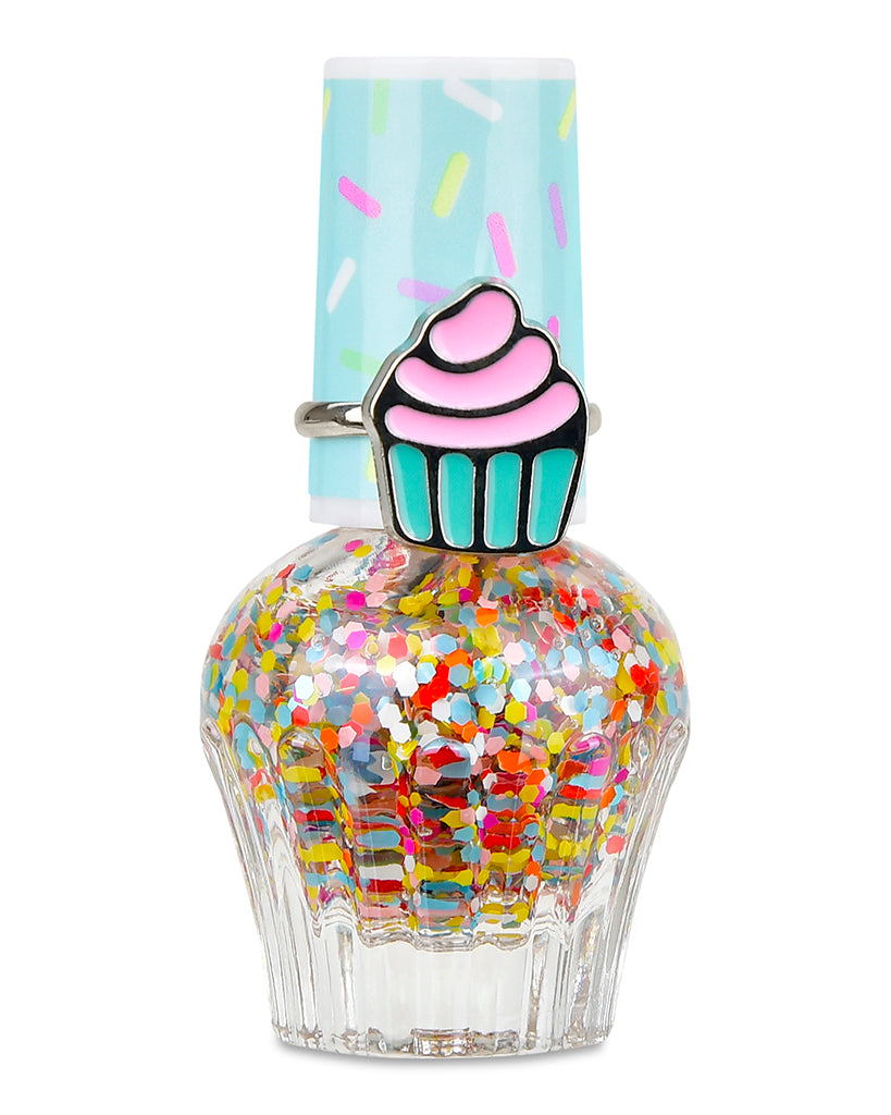 iscream Sprinkles Nail Polish Ring Set
