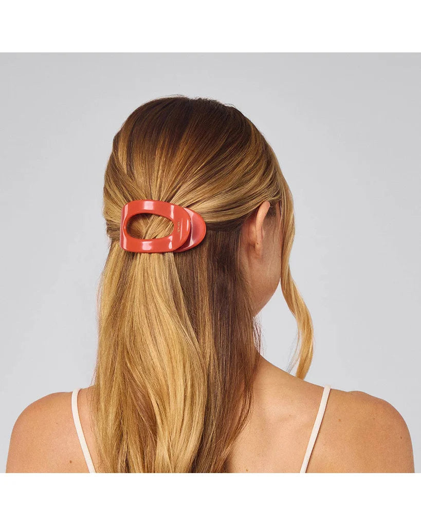 Kitsch Recycled Plastic Flat Cloud Clip - Cherry