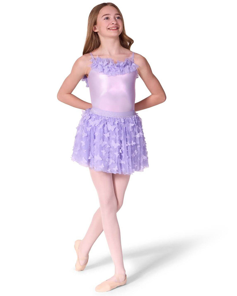 Capezio Float 3D Butterfly Tulle Pull-On Ballet Tutu - F12576C Girls
