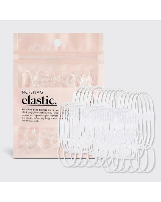 Kitsch NO-Snag Elastic 100pc - Clear
