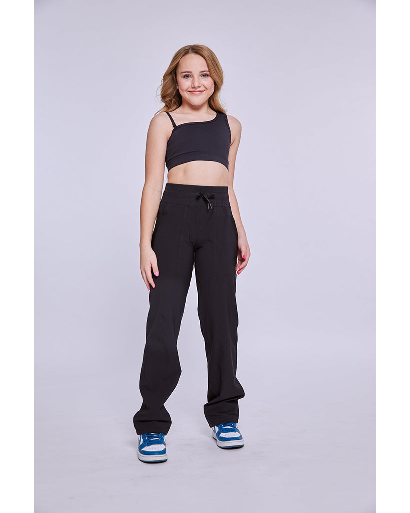 Jo+Jax One Up Crop Top - Girls - Black