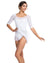 Ainsliewear Chiffon Ballet Wrap Skirt - 501 Womens Dancewear - Skirts Ainsliewear White One Size (M)  Dancewear Centre Canada