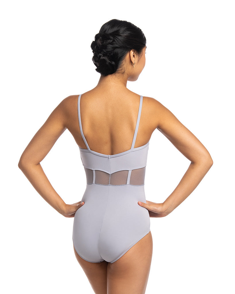 Ainsliewear Desiree Mesh Corset-Style Camisole Leotard - 1105ME Womens - Dancewear - Bodysuits &amp; Leotards - Dancewear Centre Canada