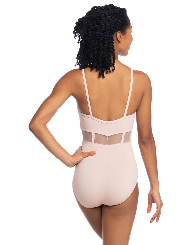Ainsliewear Desiree Mesh Corset-Style Camisole Leotard - 1105ME Womens - Dancewear - Bodysuits &amp; Leotards - Dancewear Centre Canada