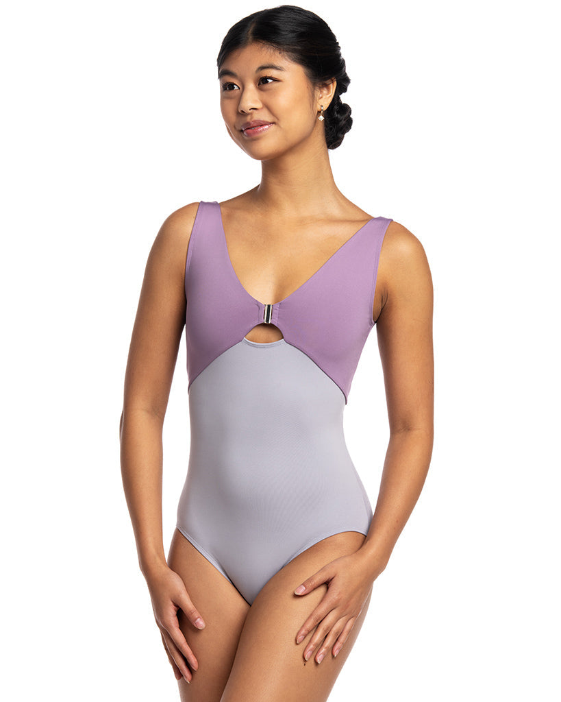 Ainsliewear Maya Clasp Front Open Back Tank Leotard - 1114 Womens - Dancewear - Bodysuits &amp; Leotards - Dancewear Centre Canada