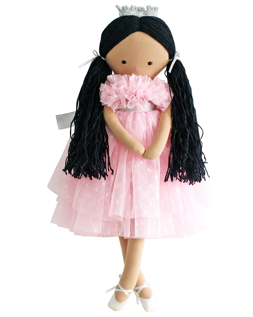 Alimrose Penelope Princess Plush Doll 50cm - Pink Spot Tulle
