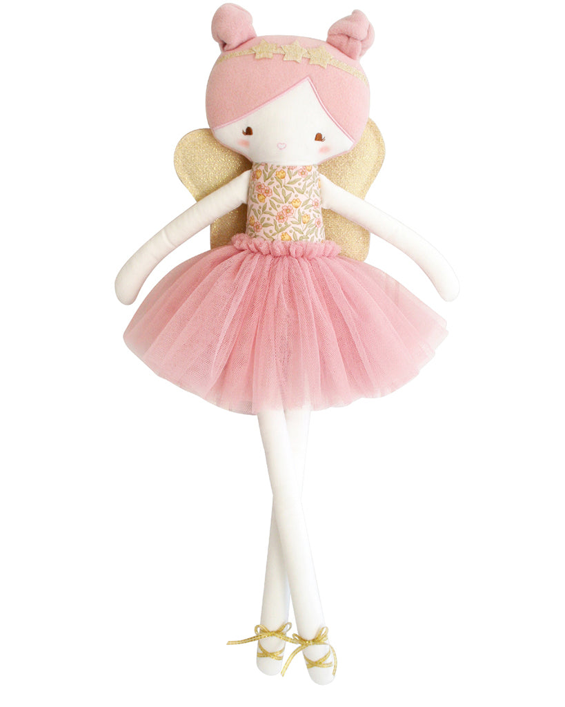 Alimrose Polly Fairy Plush Doll 55cm - Blossom Lily Pink
