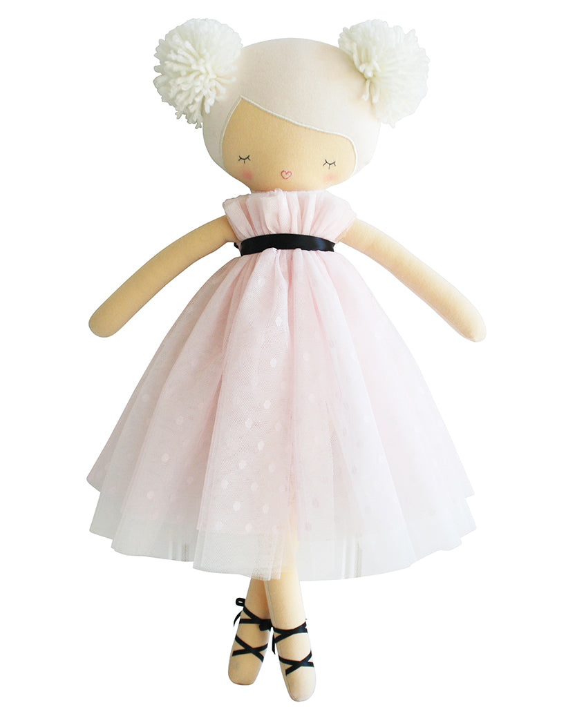 Alimrose Scarlett Pom Pom Plush Doll 48cm - Pink