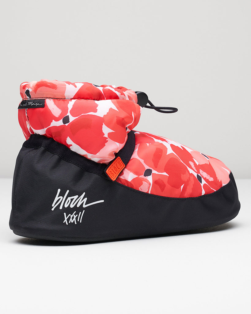 Bloch Ankle Warm Up Dance Booties - IM029P Womens/Mens - Hibiscus Print - Dance Shoes - Warmup - Dancewear Centre Canada