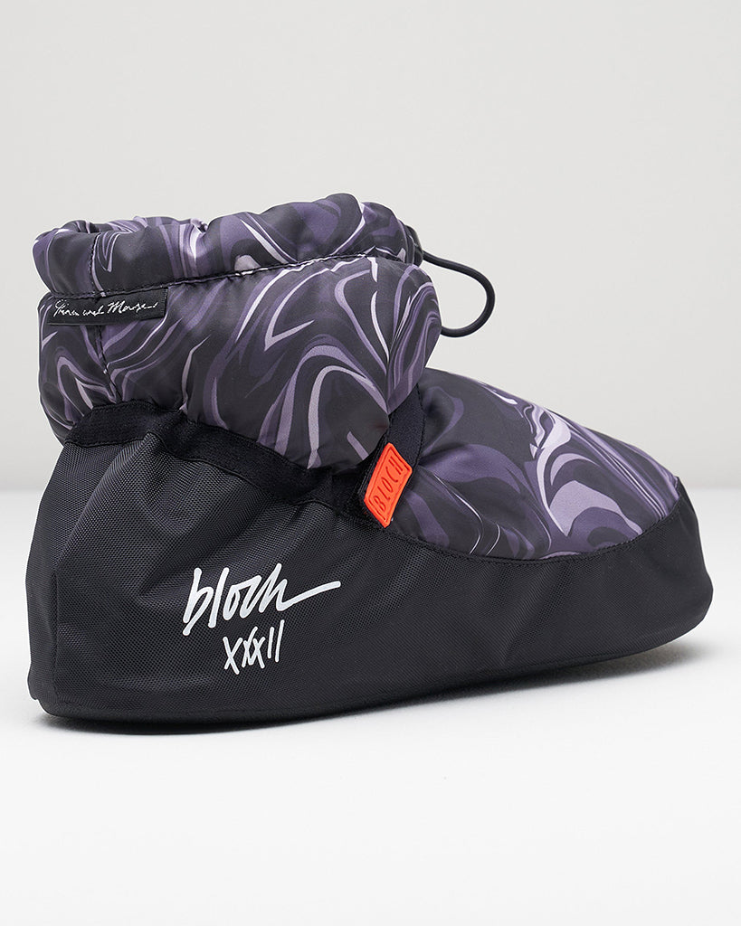 Bloch Ankle Warm Up Dance Booties IM029P Womens Mens Swirl Print Dancewear Centre
