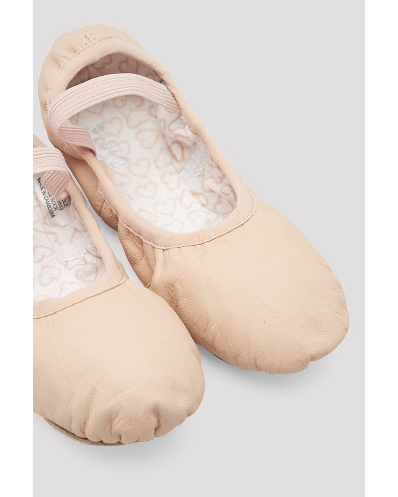 Bloch Belle No Drawstring Full Sole Leather Ballet Slippers - S0227G Girls - Dance Shoes - Ballet Slippers - Dancewear Centre Canada