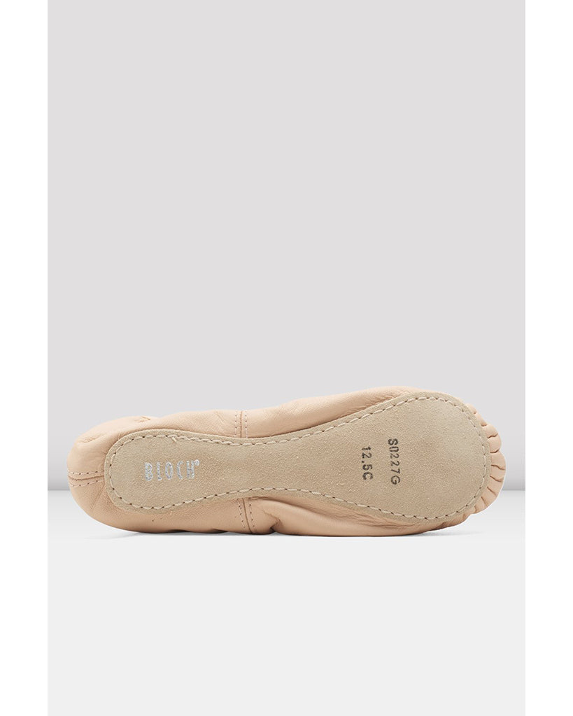 Bloch Belle No Drawstring Full Sole Leather Ballet Slippers - S0227G Girls - Dance Shoes - Ballet Slippers - Dancewear Centre Canada