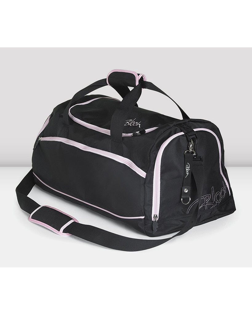 Bloch Multi Compartment Dance Duffle Bag A311 Black/ Pink
