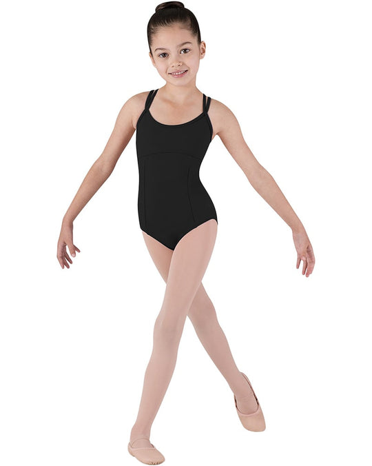 Bloch Double Strap Cross Back Camisole Leotard - CL1637 Girls