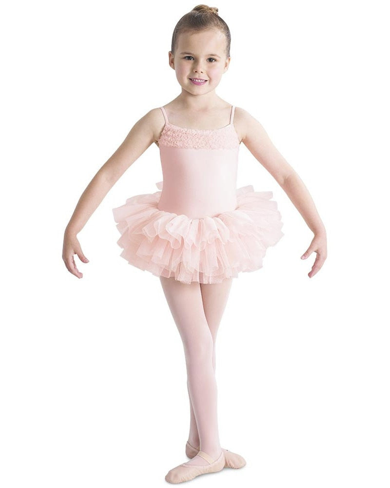 Bloch Ruffle Detailed Camisole Tutu Ballet Dress - CL7120 Girls Dancewear - Dresses Bloch    Dancewear Centre Canada