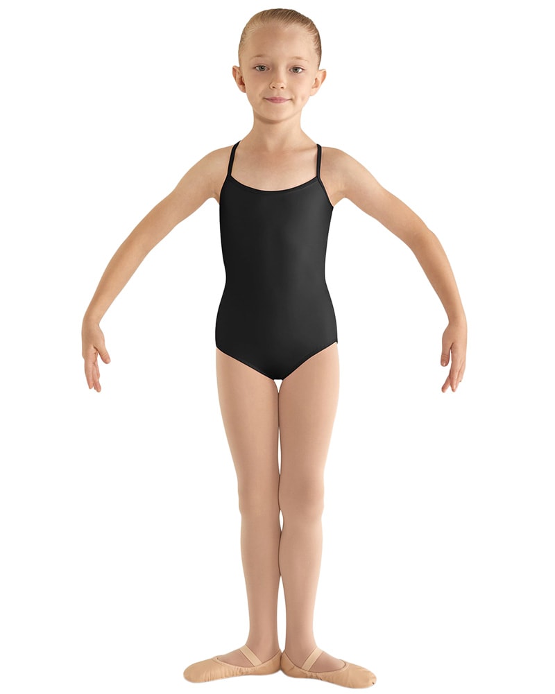 Bloch Begonia Flower Mesh Back Camisole Leotard - CL8097 Girls - Dancewear - Bodysuits &amp; Leotards - Dancewear Centre Canada