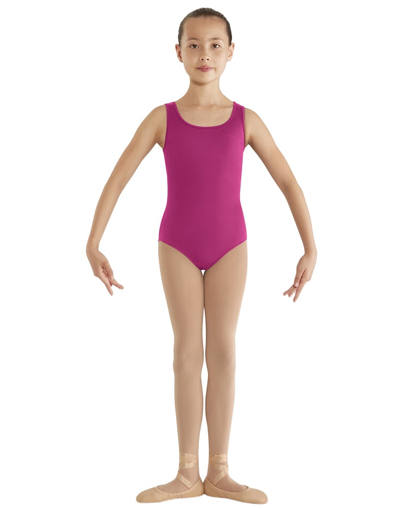 Bloch Gladiolus Three Bow Back Tank Leotard - CL8835T Girls - Dancewear - Bodysuits &amp; Leotards - Dancewear Centre Canada