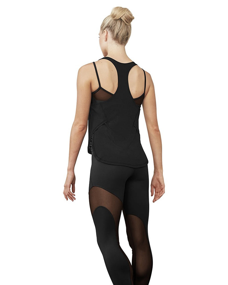 Bloch Perforated Racerback Tank Top - FT5158 Womens - Dancewear Centre