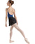Bloch Georgette Ballet Wrap Skirt - R5130 Womens Dancewear - Skirts Bloch Black Petite/Small  Dancewear Centre Canada