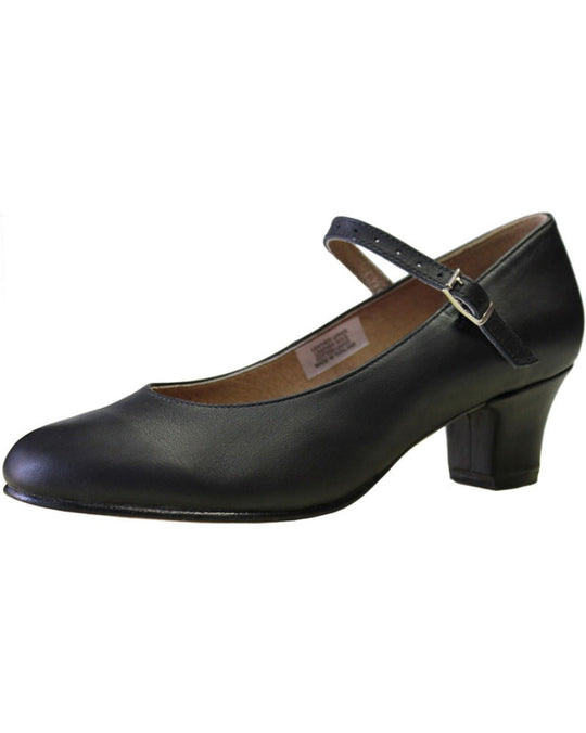 Bloch Curtain Call Soft Leather 1.5" Character Shoes - S0304L Womens