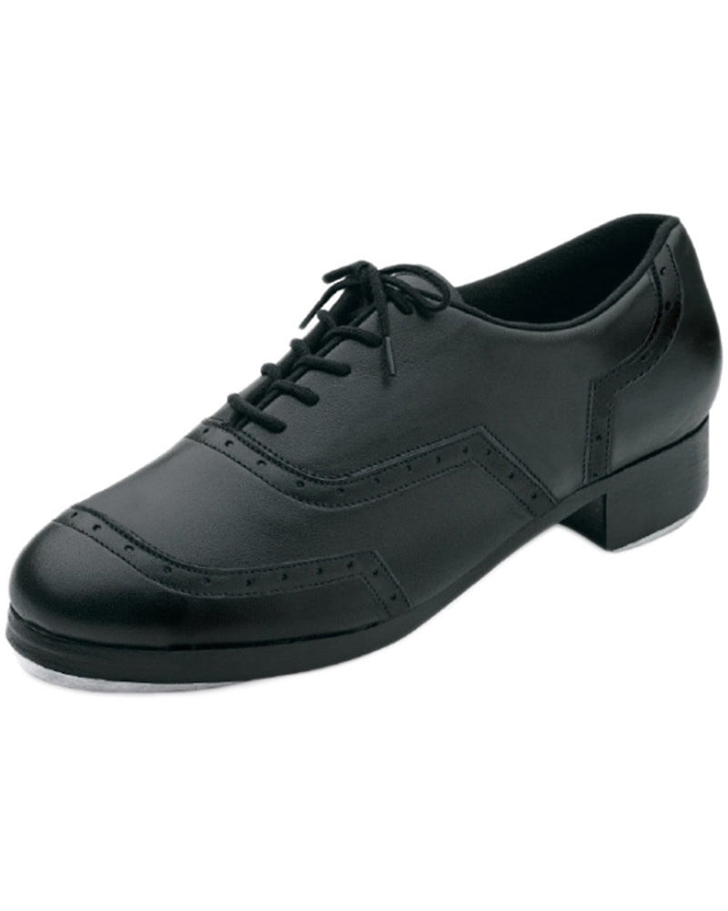 Black lace up tap shoes deals