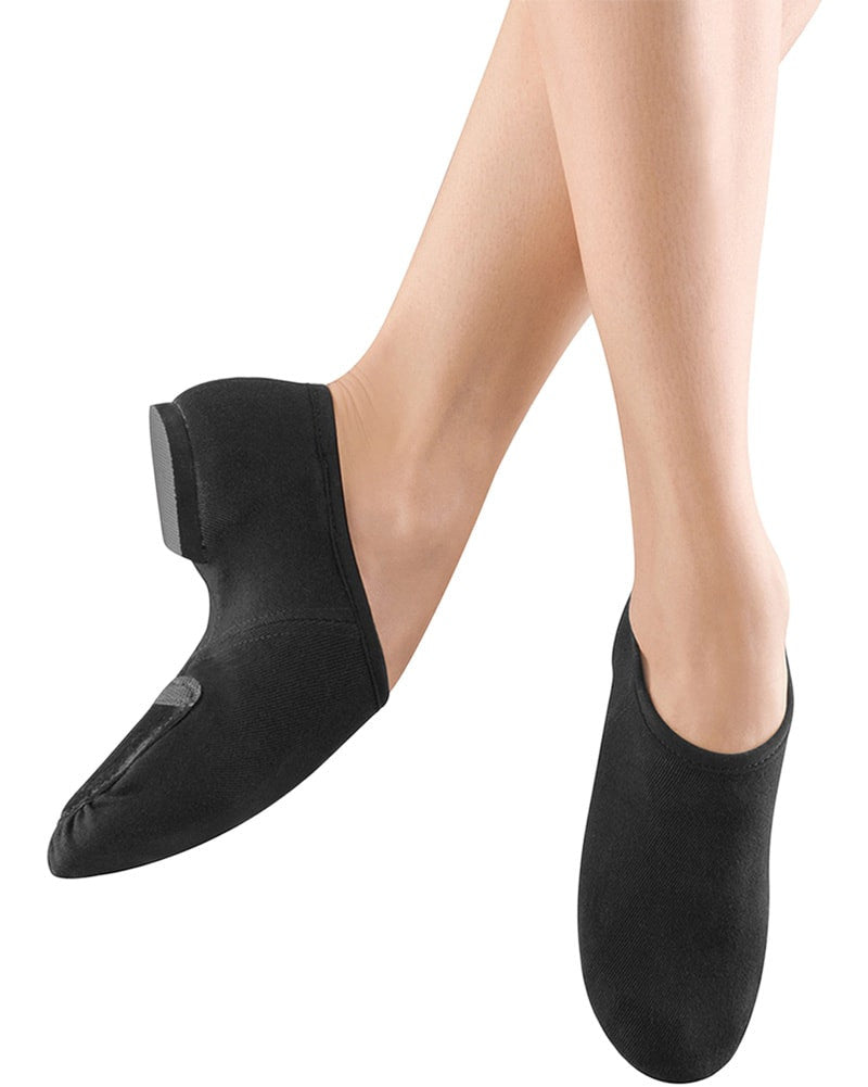 Bloch Phantom Stretch Canvas Slip On Jazz Shoes - S0473G Girls/Boys Dance Shoes - Jazz Shoes Bloch Black 11 Medium Dancewear Centre Canada