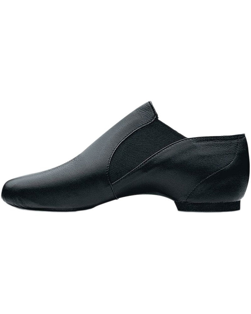 Bloch Elasta Bootie Slip On Leather Jazz Shoes S0499L Womens