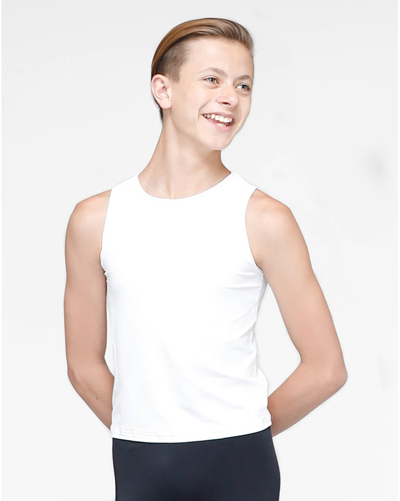 Body Wrappers High Neck Protech Pull Over Tank Top - B407 Boys - Dancewear - Men&#39;s &amp; Boys - Dancewear Centre Canada