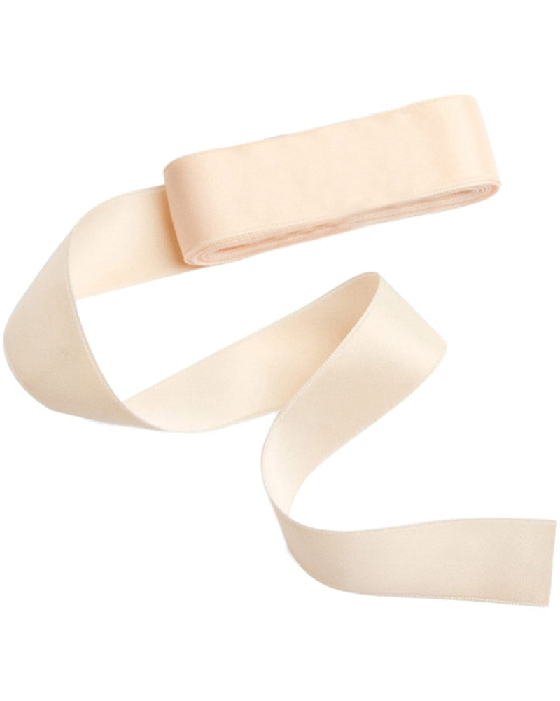 Body Wrappers Stretch Satin Pointe Shoe Ribbon - 52 - Light Pink - Accessories - Pointe Shoe - Dancewear Centre Canada