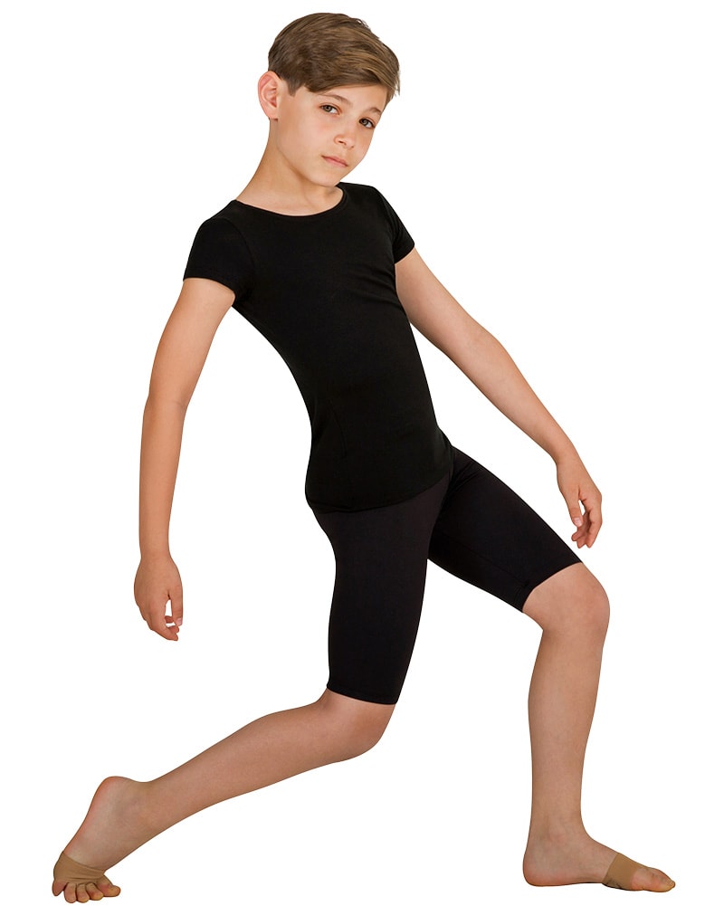 Body Wrappers ProWear Above The Knee Bike Shorts - B196 Boys - Dancewear - Men&#39;s &amp; Boys - Dancewear Centre Canada