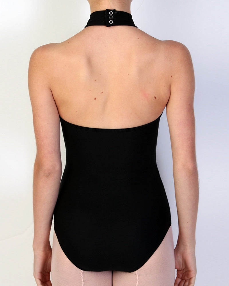 Bullet Pointe High Neck Leotard - Womens - Black - Dancewear - Bodysuits &amp; Leotards - Dancewear Centre Canada