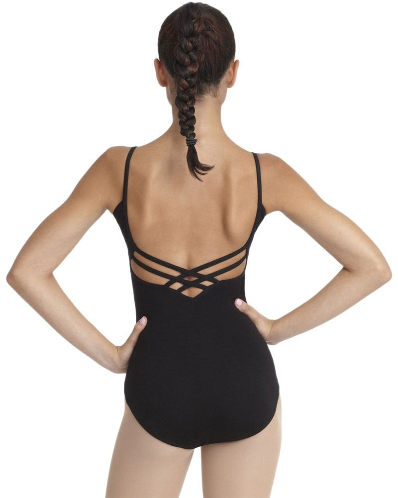 Capezio Classic Cross Back Camisole Leotard - CC102C Girls - Dancewear - Bodysuits & Leotards - Dancewear Centre Canada