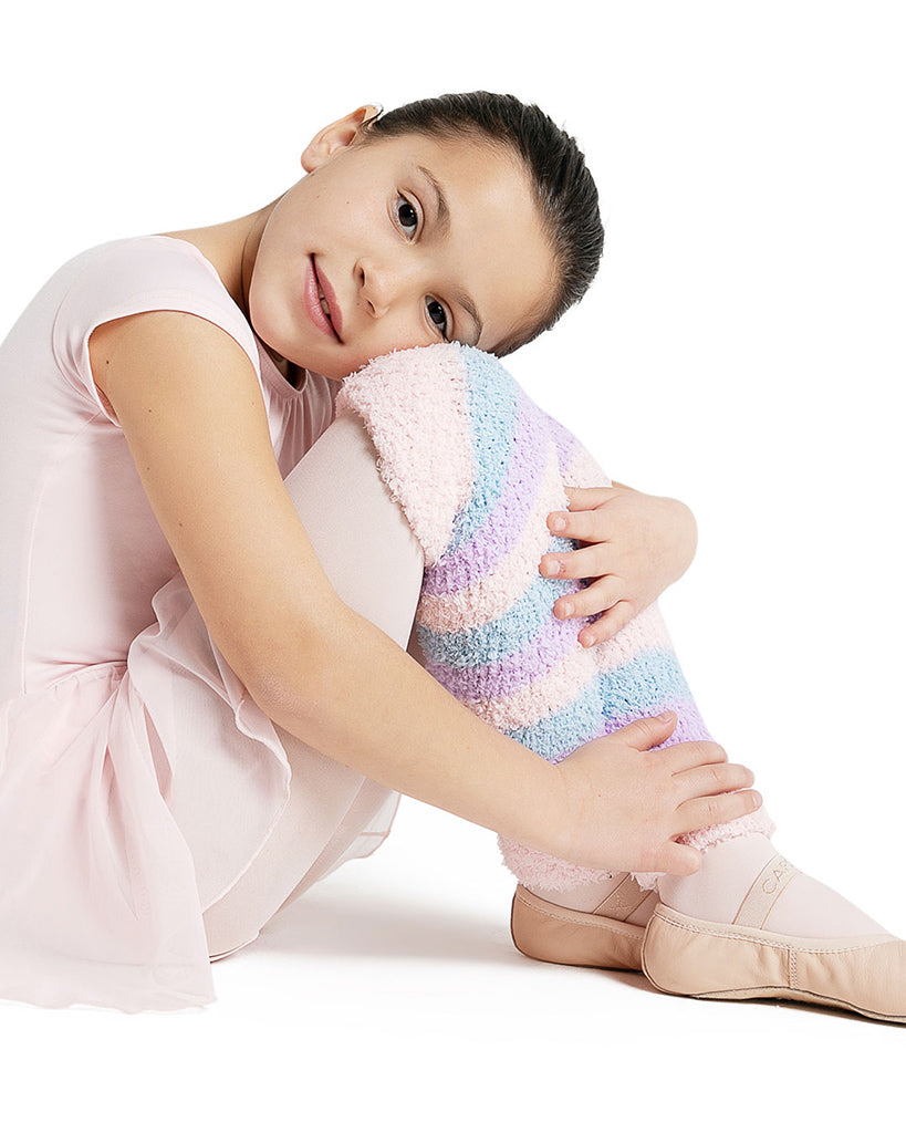 Capezio 12&quot; Pamper Stripe Legwarmers - CK10983C