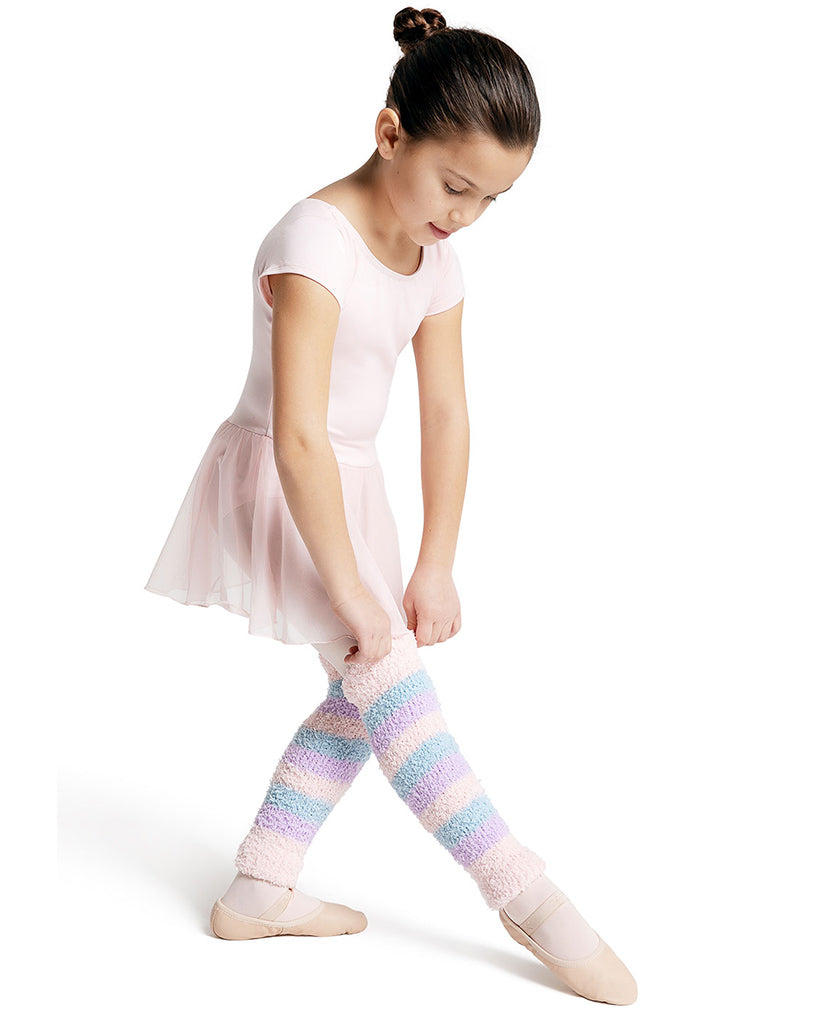 Capezio 12&quot; Pamper Stripe Legwarmers - CK10983C