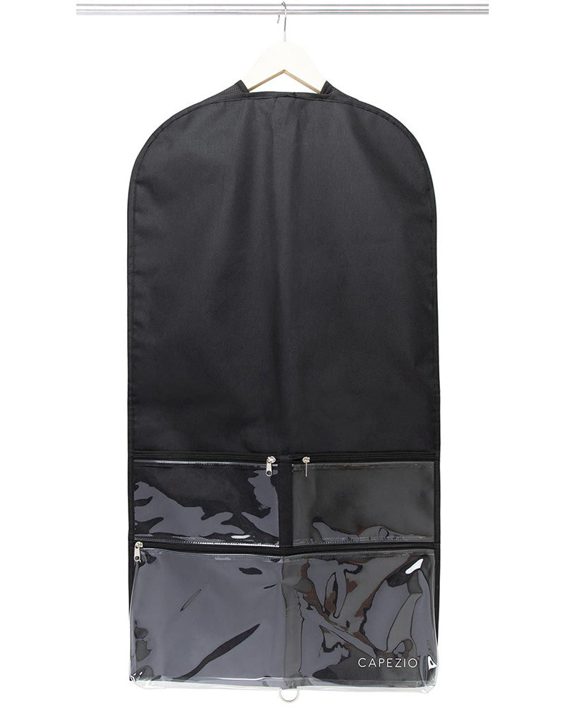 Capezio Clear Garment Bag - B217 - Black - Accessories - Dance Bags - Dancewear Centre Canada