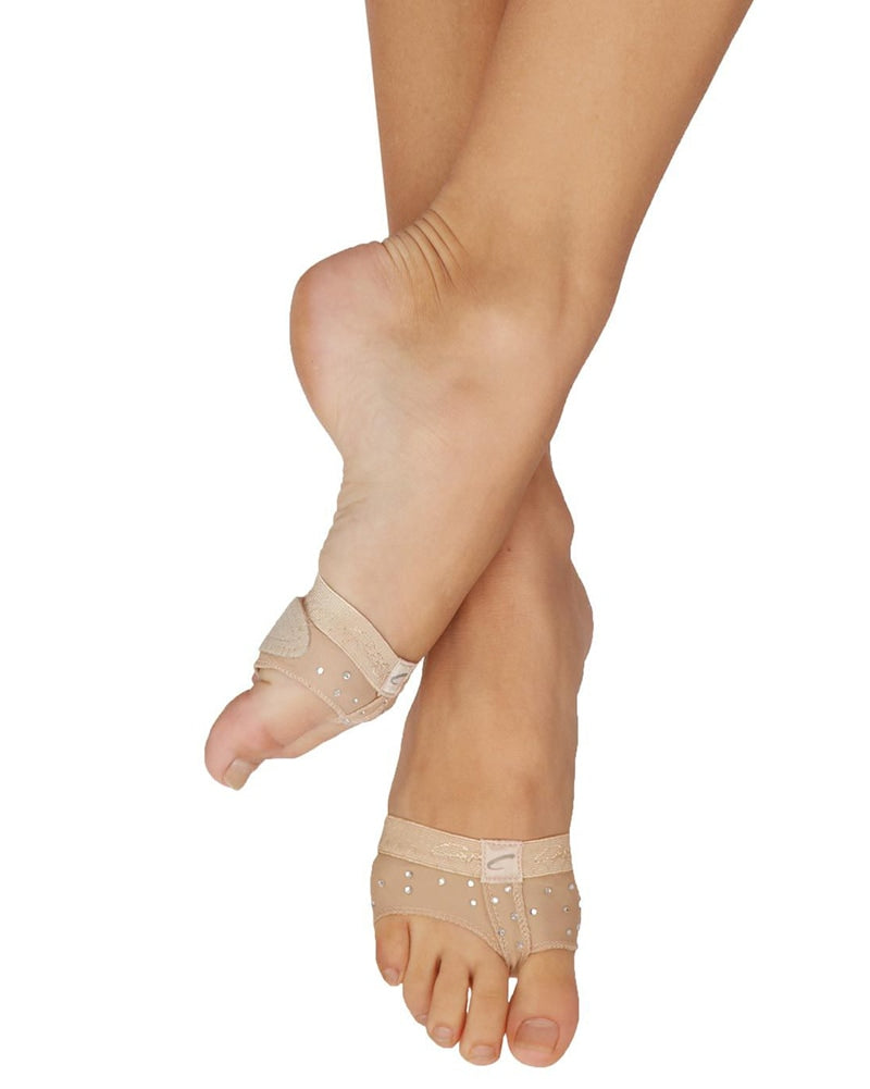 Capezio Crystal Footundeez Turning Dance Shoes - H07R Womens - Dance Shoes - Acro & Modern Shoes - Dancewear Centre Canada