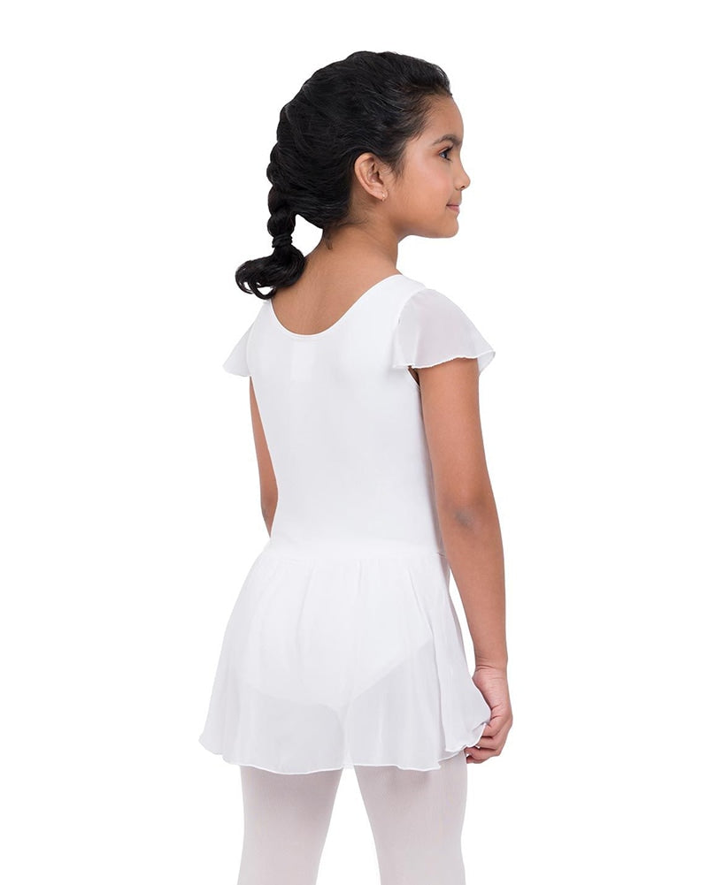 Capezio Flutter Sleeve Ballet Dress - 11305C Girls - Dancewear - Dresses - Dancewear Centre Canada