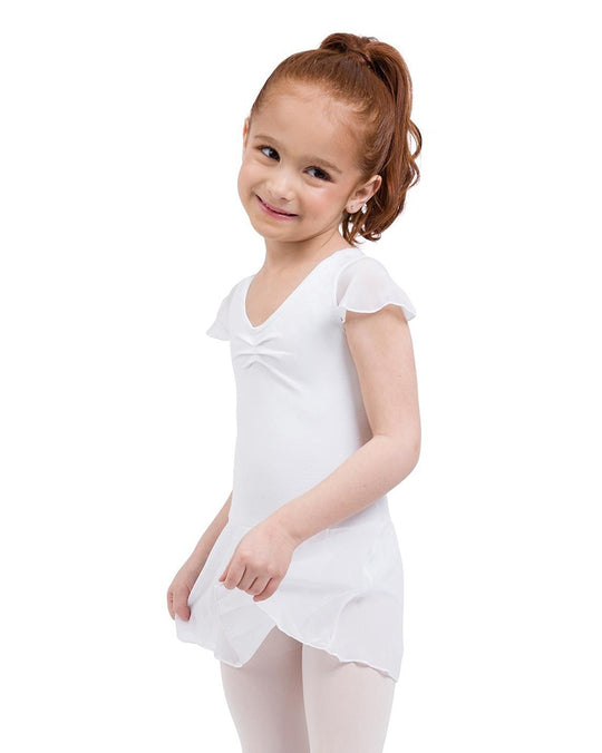 Capezio Flutter Sleeve Ballet Dress - 11305C Girls
