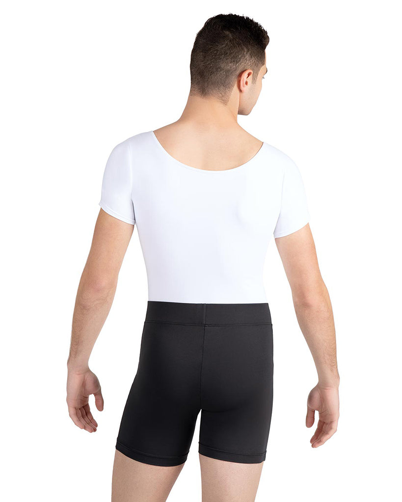 Mens High Rise Shorts Capezio High Waisted Shorts SE1067M Mens