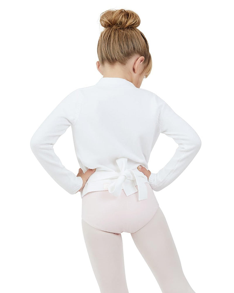 Capezio Knit Ballet Wrap Sweater - CK10949C Girls - Dancewear - Tops - Dancewear Centre Canada