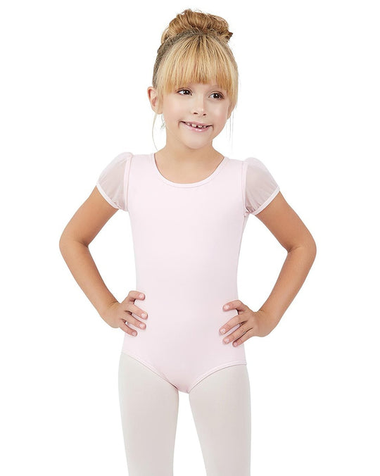 Capezio Mesh Puff Sleeve Leotard - 11311C Girls