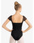 Capezio Mesh Yoke Short Sleeve Leotard - SE1039W Womens - Dancewear - Bodysuits & Leotards - Dancewear Centre Canada