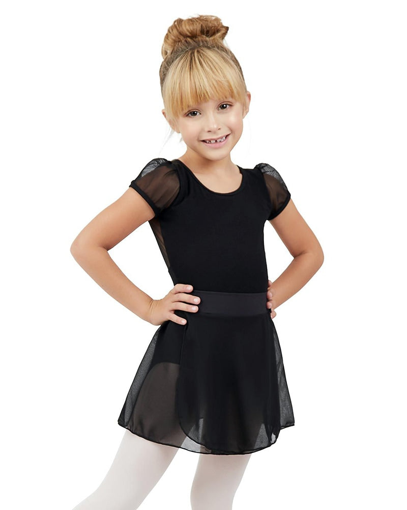 Capezio Mock Wrap Tactel Pull-On Ballet Skirt - TC0011C Girls - Dancewear - Skirts - Dancewear Centre Canada