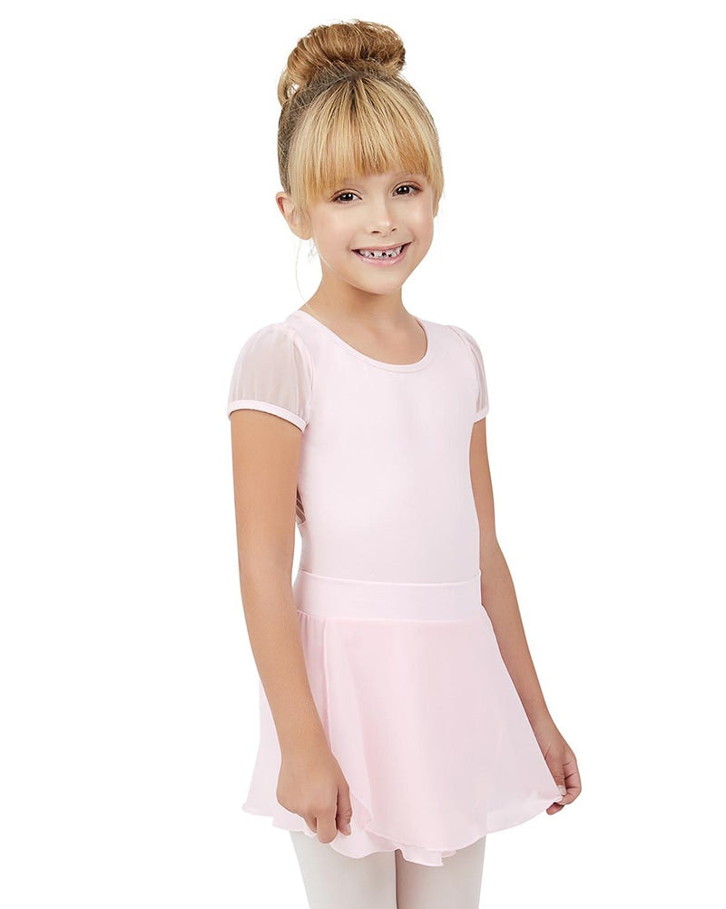 Capezio Mock Wrap Tactel Pull-On Ballet Skirt - TC0011C Girls - Dancewear - Skirts - Dancewear Centre Canada