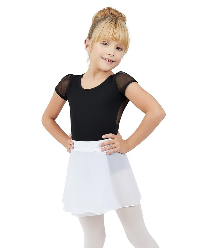 Capezio Mock Wrap Tactel Pull-On Ballet Skirt - TC0011C Girls - Dancewear - Skirts - Dancewear Centre Canada