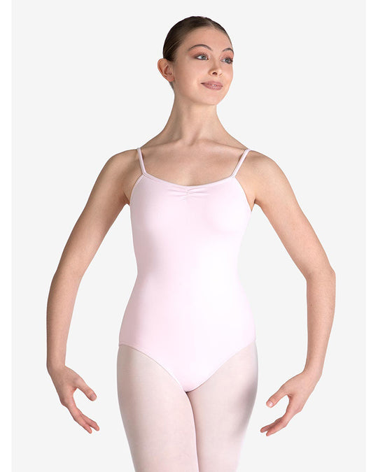 Capezio Pinch Front Adjustable Straps Camisole Leotard - SE1006W Womens