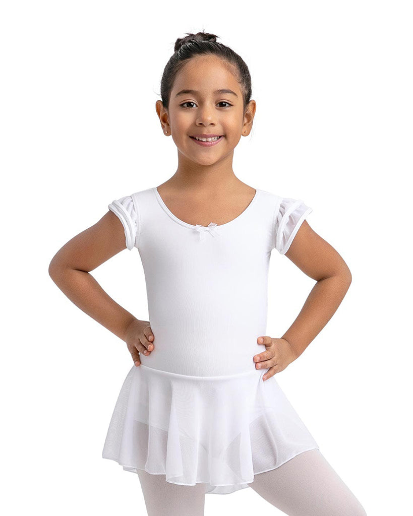 Capezio Puff Flutter Short Sleeve Ballet Dress - 11882C Girls - Dancewear - Dresses - Dancewear Centre Canada