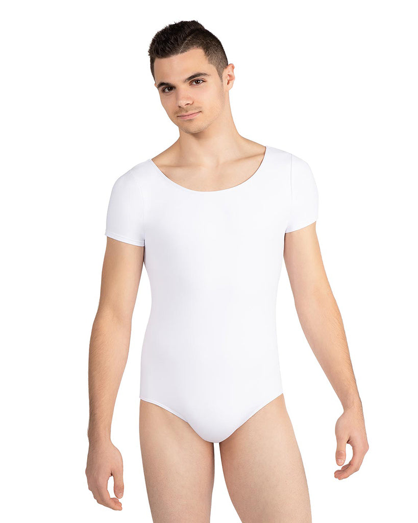 Capezio Short Sleeve Leotard - SE1062M Mens - Dancewear - Men's & Boys - Dancewear Centre Canada