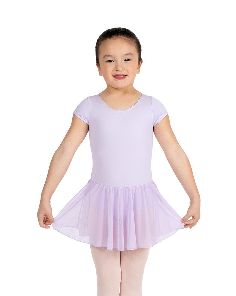 Capezio Short Sleeve Skirt Dress - SE1037C Girls - Dancewear - Dresses - Dancewear Centre Canada